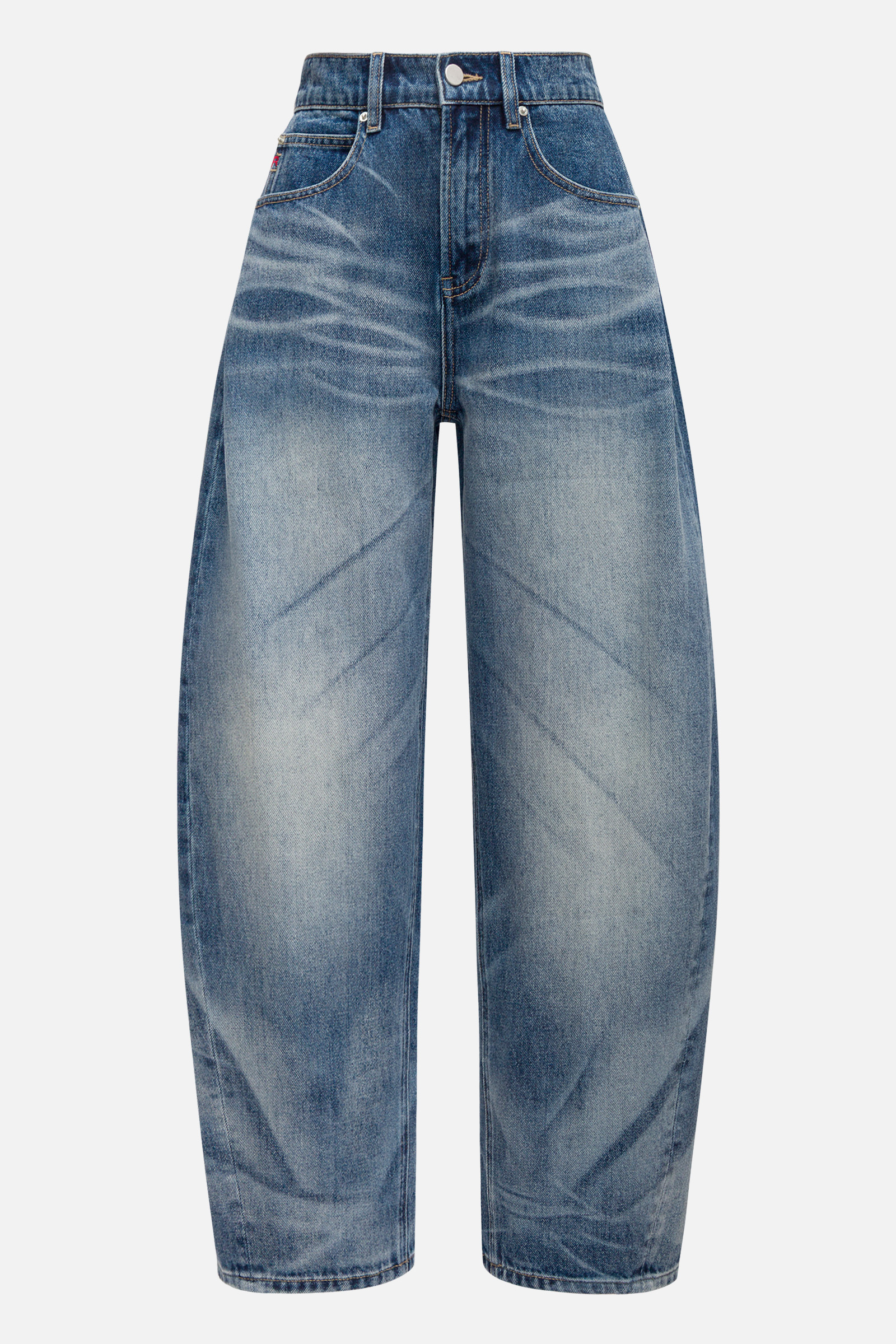 Джинсы acid wash