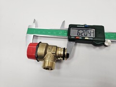 Гидравлический предохранительный клапан (3бар) для WESTEN Pulsar D/Quasar D/Quasar E (арт. 710071200)