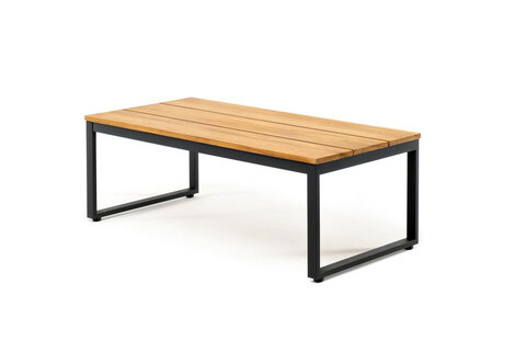 Кофейный стол из алюминия Joygarden ХОРАЙЗОН, темный графит, коричневый