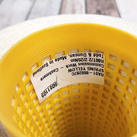 Кашемир 100% Todd & Duncan CASHMERE 2/25 бледно-желтый