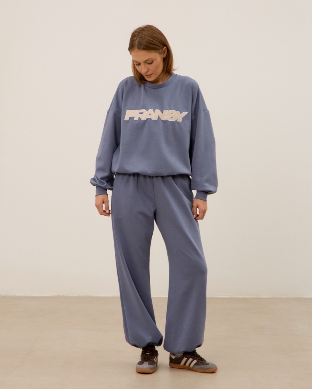Свитшот FRANSY, синий туман