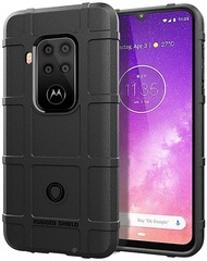 Чехол для Motorola Moto One Pro (One Zoom/P40 Note) цвет Black (черный), серия Armor от Caseport