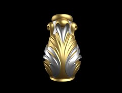 Силиконовый молд № 1048 Ножка/ваза