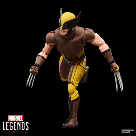 Фигурка Росомаха коричневый костюм из фильма Дэдпул и Росомаха Marvel Legends