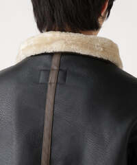 Куртка Alpha Industries Faux Leather B-3 Mod Jacket Espresso (Коричневый)