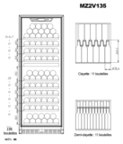 Винный шкаф La Sommeliere MZ2V135