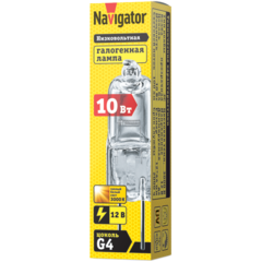 Лампа Navigator 94 209 JC 10W clear G4 12V 2000h