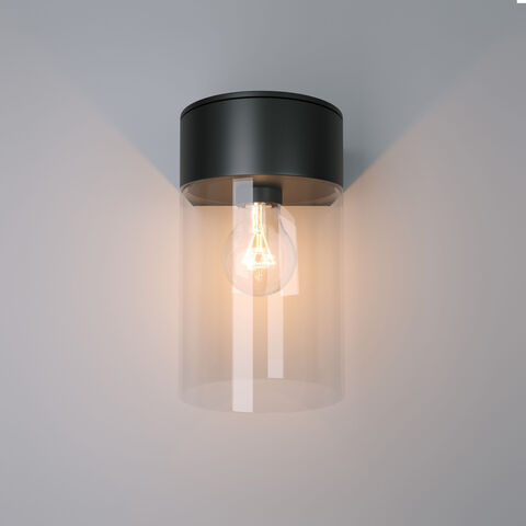 Уличный настенный светильник Elektrostandard Atrani 35085/D черный