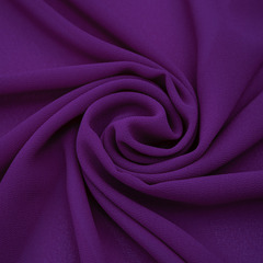 Ткань Креп Шифон, 105 гр/м2, 150 см, фиолетовый