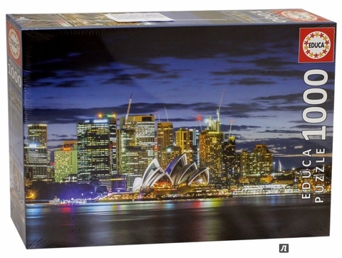 Puzzle Sidney City Twilight 1000 Parça Puzzle