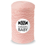 Шнур для вязания Caramel Baby 500 м нежное суфле 7662
