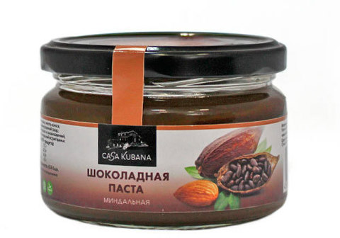 Шоколадная паста из миндаля, 200г