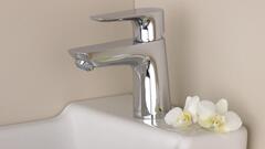 Смеситель для раковины 80, с донным клапаном, хром Hansgrohe Talis E 71700000