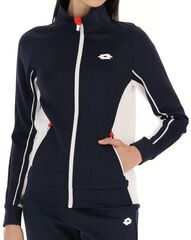 Женская теннисная куртка Lotto Squadra W II Jacket - navy blue/bright white