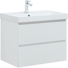 Aquanet 337155 Тумба Альтера 70 цв. белый матовый (337155) фото