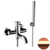 Remer X02RP Смеситель для ванны Remer X Style X02RP, медь брашированная