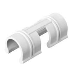 GRINDA d 12 мм, белый, полипропилен, 20 шт, зажим для крепления пленки (422317-12)