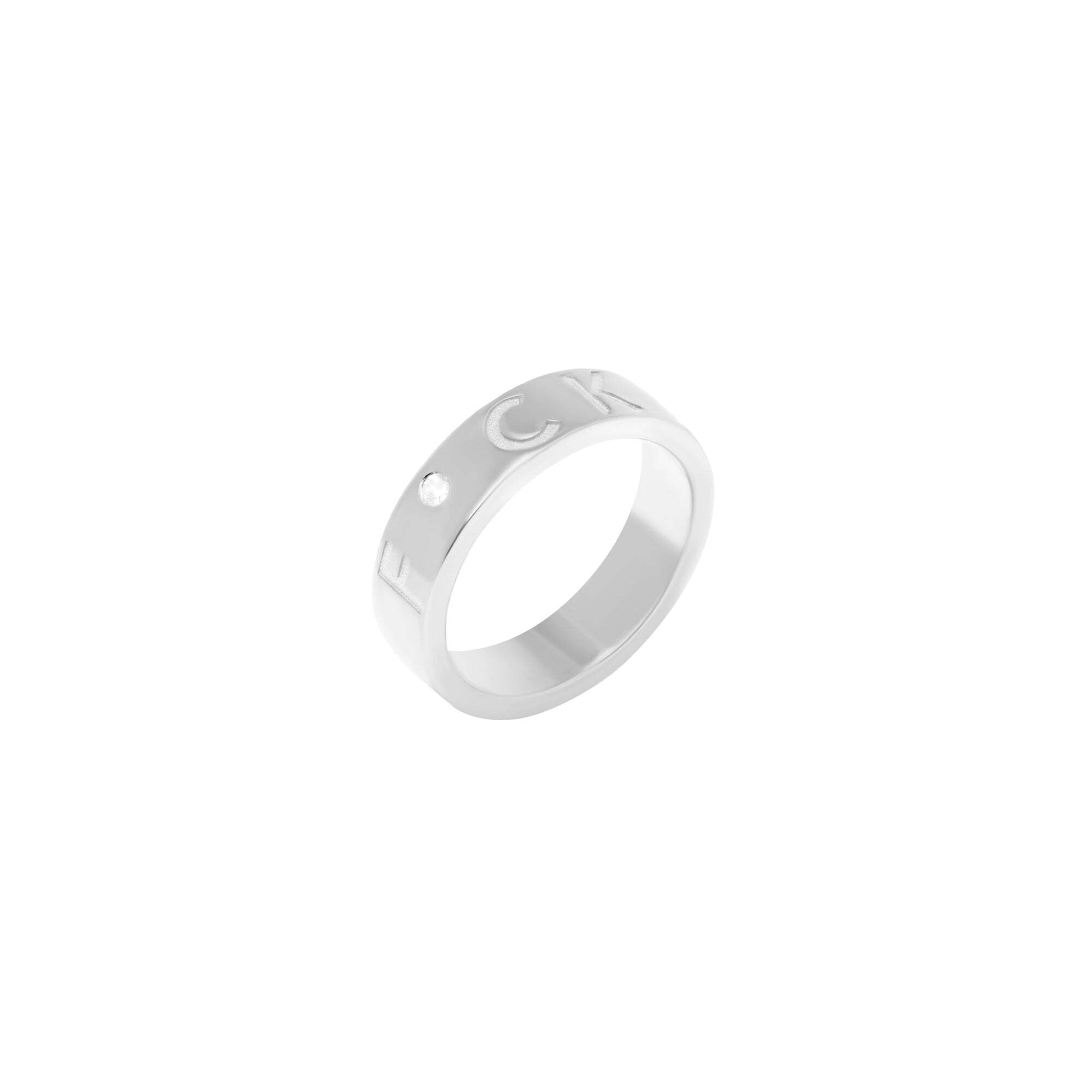 Кольцо Reminder Ring – F*CK Silver