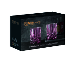 Набор стаканов 2 шт для виски Nachtmann Noblesse, 295 мл, малиновый, фото 5
