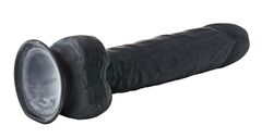Черный фаллоимитатор-гигант XXL Dildo - 38 см. - 