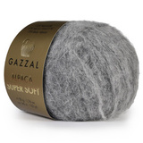 Пряжа Gazzal Alpaca Super Soft 110