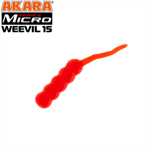 Силикон Akara MICRO Weevil 15 mm  204  (40 шт.)