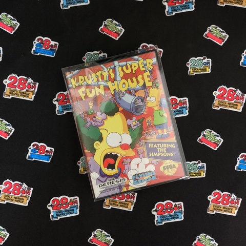 Игра Krusty's Super Fun House (Sega Genesis) (Б/У)