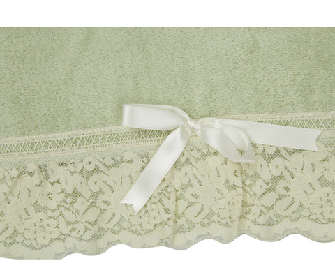 Полотенце 110х150 Old Florence Валансье зеленое