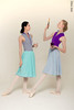 One-of-a-kind two-sided rehearsal skirt H2O