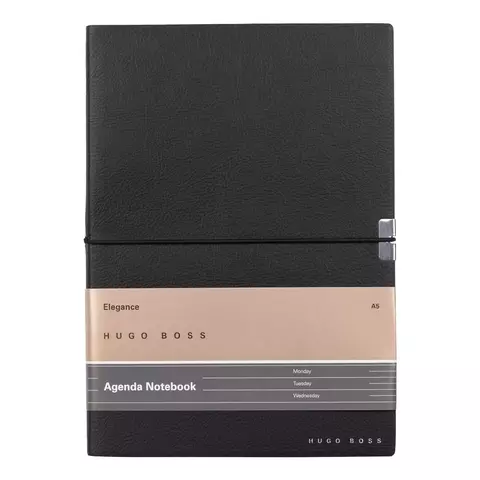 Блокнот A5 HB Elegance Storyline Black Agenda