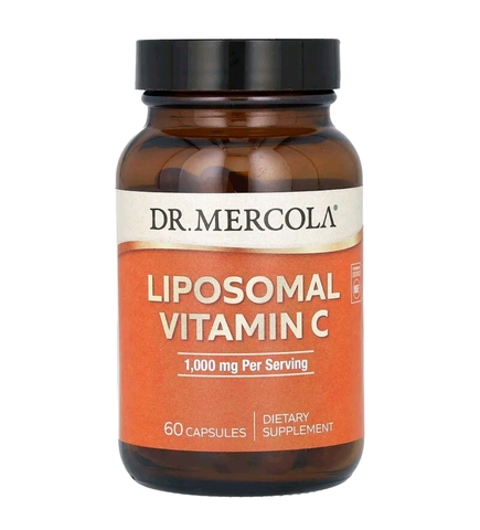 Dr.Mercola, липосомальный витамин C, 1000 мг, 60 капсул (500 мг в 1 капсуле)