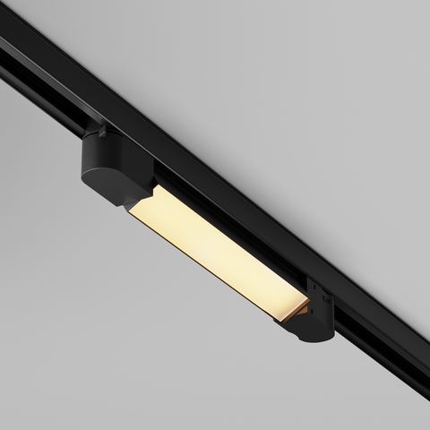 Трехфазный трековый светодиодный светильник Maytoni Basis TR196-3-10W2.7K-B