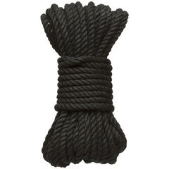 Черная верёвка для связывания и фиксации Bind&Tie - 9,14 м. - 
