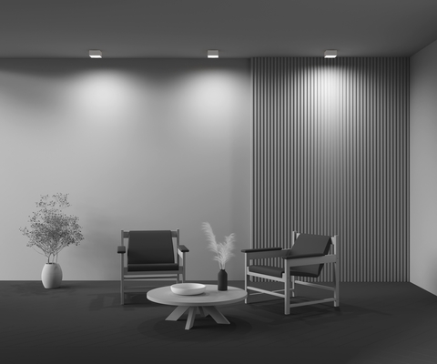 Потолочный светильник Maytoni Zon C032CL-12W4K-SQ-W