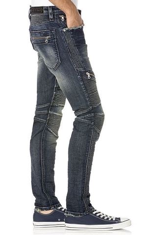 Rock Revival | Джинсы мужские FRADY S203 SKINNY MOTO RP2040S203 правый бок