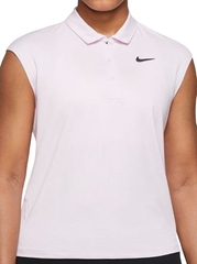 Женское поло Nike Court Dri-Fit Victory Polo W - regal pink/black