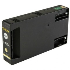 Картридж совместимый желтый T7014/24Y XXL для Epson WP-4015/4095/4515/4525 3.4K Yellow Pigment