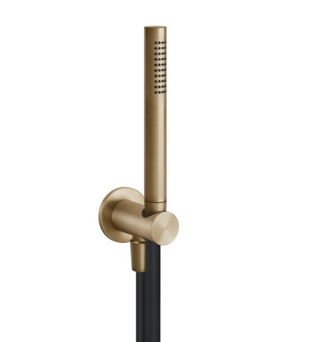 Gessi 54023#726 SHOWER Душевой комплект, держатель, шланг 1,50, Warm Bronze Br.