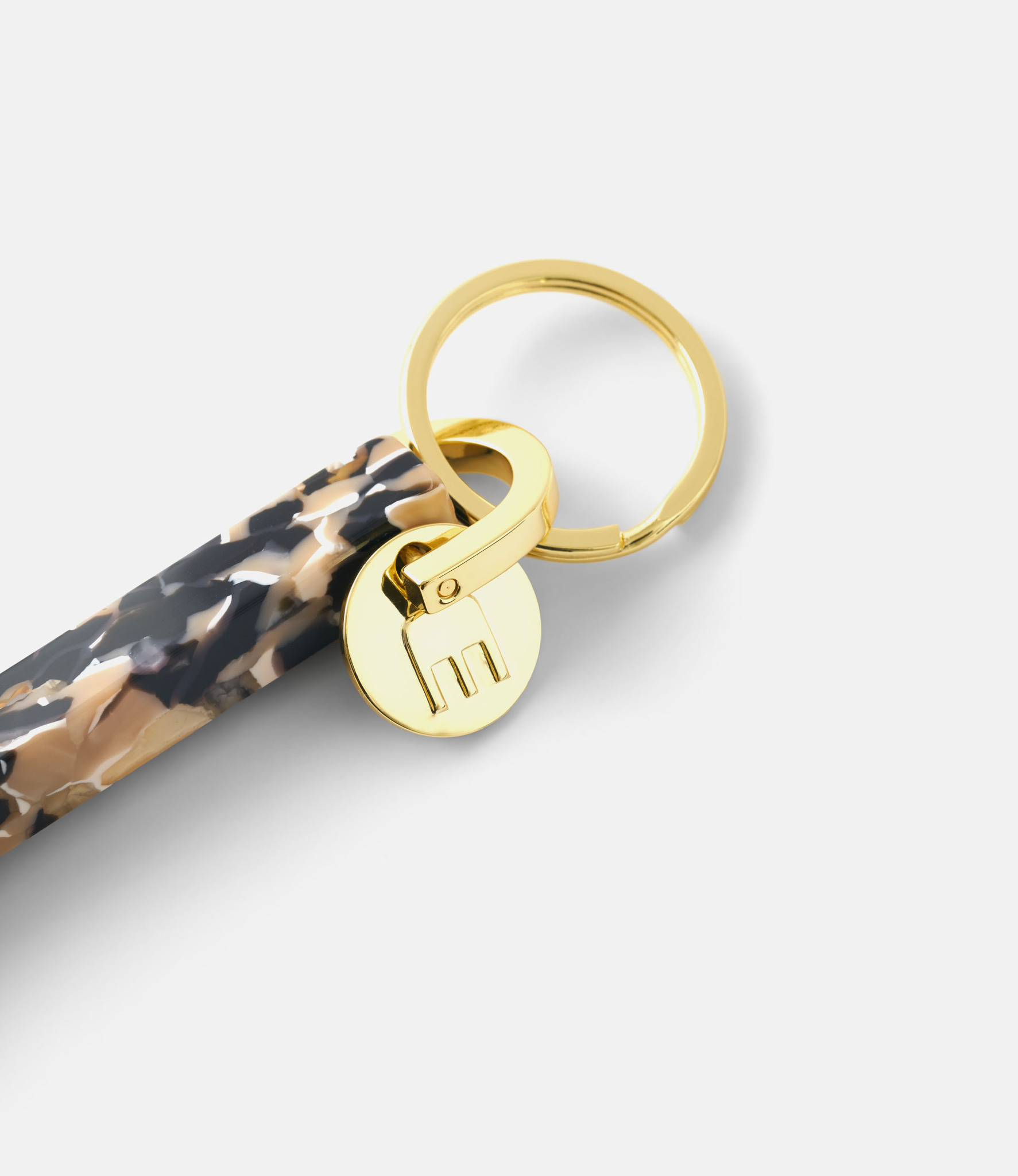 Machete Bar Keychain in Abalone — брелок из ацетата