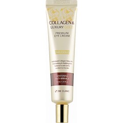 Крем для кожи вокруг глаз с золотом и коллагеном COLLAGEN & LUXURY GOLD PREMIUM EYE CREAM 3W CLINIC