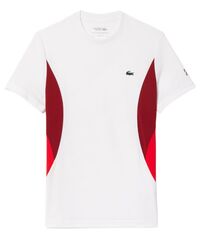 Теннисная футболка Lacoste Tennis x Novak Djokovic T-Shirt - white