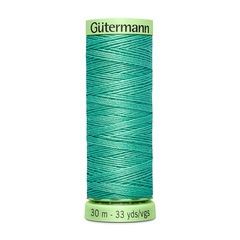 Нить Top Stitch 30/30 м для декоративной отстрочки, Gutermann, 100 пастельно серо-зеленый