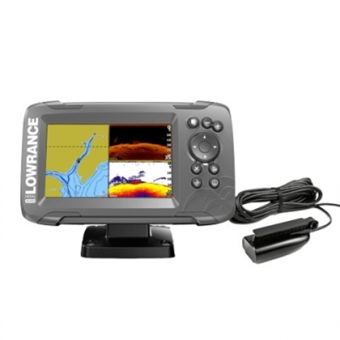 Эхолот Lowrance HOOK2-7 SPLITSHOT US COASTAL/ROW