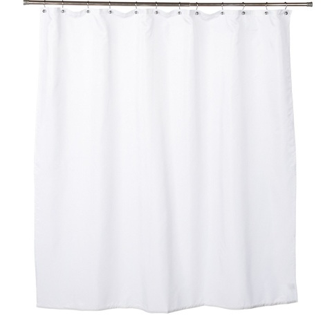 Шторка защитная 178х183 Carnation Home Fashions Nylon Liner White