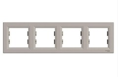 РАМКА 4-ПОСТ БРОНЗА ASFORA /SCHNEIDER/