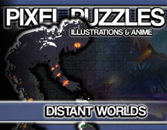 Pixel Puzzles Illustrations & Anime - Jigsaw Pack: Distant Worlds (для ПК, цифровой код доступа)
