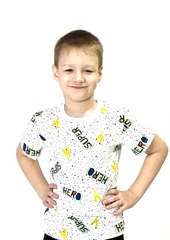 Футболка на мальчика цветная///Расцветки моделей обновляются каждую неделю. ОСТАВЛЯЕМ ЗА СОБОЙ ПРАВО отправить расцветку, которая есть на складе.