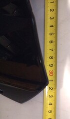 Ветровое стекло для Yamaha FZ6S 2003 - 2008 г.в. / черное