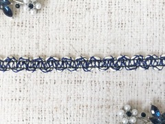 Тесьма текстиль, ш.1 см.