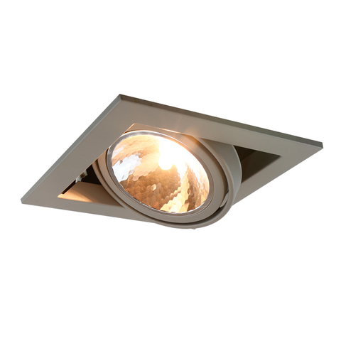 Встраиваемый светильник Arte Lamp Cardani semplice A5949PL-1GY